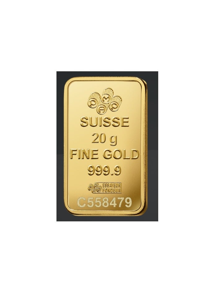 PAMP CKS Pamp Suisse Queen Fortuna 20g Gold Bar 24KT - 20 Grams  - Image 4