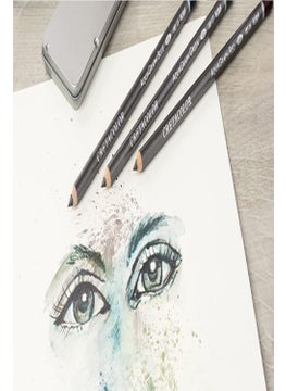 Glance Alex Marker Sketchbook 200GR A5 40YP Cretacolor 6-Piece Aquarell Waterable Brush Sketch Set  - Image 4