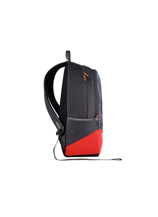 Gear - Bounce 27 Ltrs Casual Backpack (Grey-Orange), One Size (BKPBOUNCE0604) - Image 1