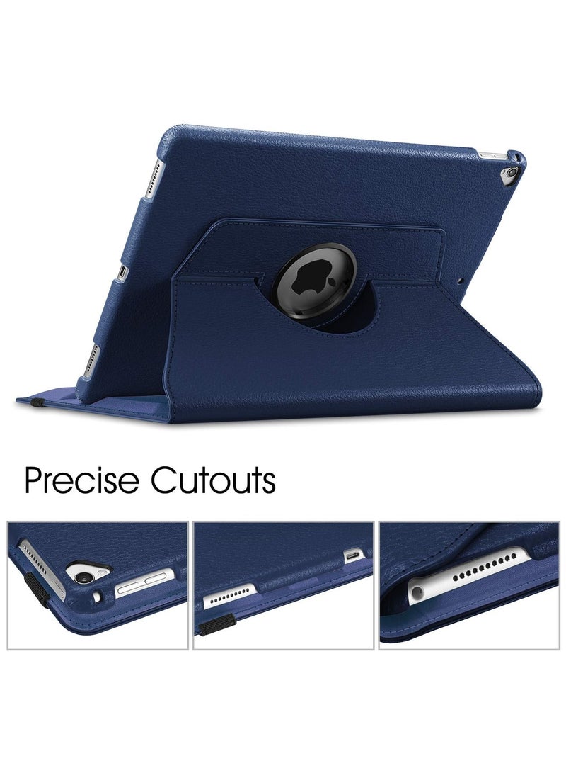 DUSALA 360 Degree Rotating Stand Auto Sleep Wake Folio Leather Smart Cover for iPad Pro 12.9 (2015-2017) - Image 5