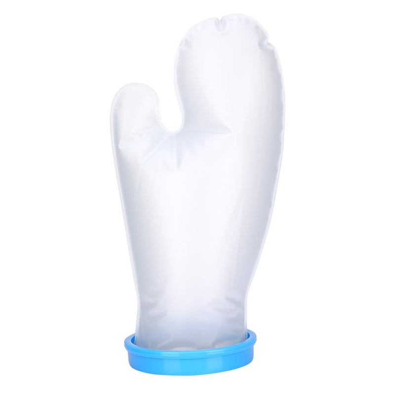Cast Protector 54.5x22.5x15.5cm Blue PP Ring & Super Elastic Silicone Waterproof Ring - Superior Waterproof Fit Cast Cover for Adult Arm Injury Protection - Image 3