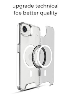 glassology Apple iPhone 16e Magnetic Clear Case + Screen Protector Bundle 360° Protection, Shatterproof, Anti-Yellowing, Premium Tempered Glass, High Clarity  - Image 4
