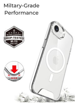 glassology Apple iPhone 16e Magnetic Clear Case + Screen Protector Bundle 360° Protection, Shatterproof, Anti-Yellowing, Premium Tempered Glass, High Clarity  - Image 2