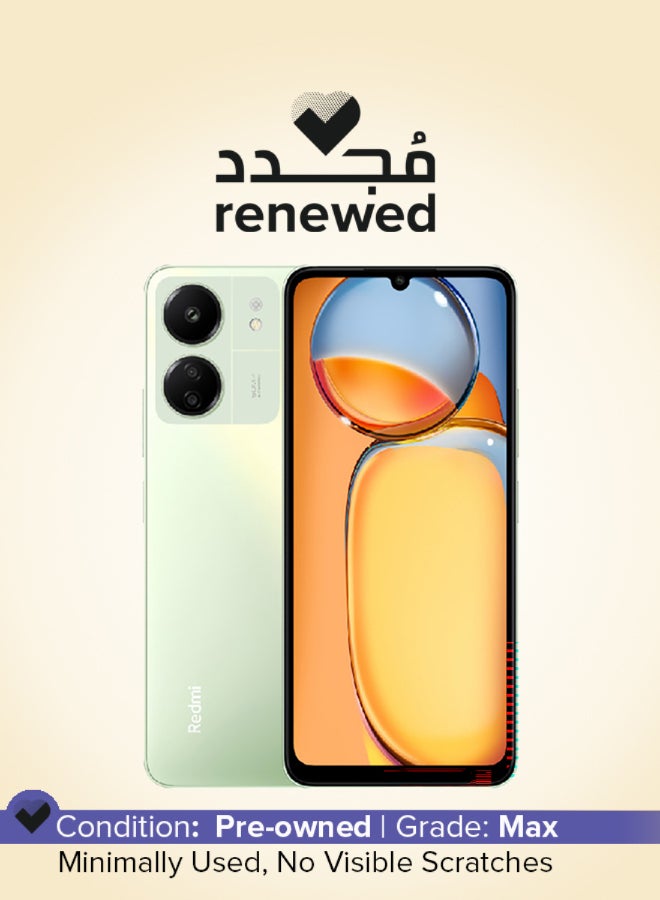 Xiaomi Renewed - Redmi 13C Dual SIM Clover Green 8GB RAM 256GB 4G - Global Version - Image 1