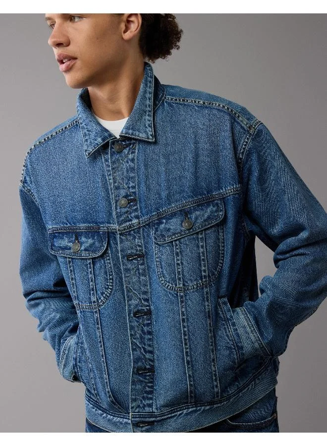 American Eagle Slim Fit Button Down  Shirt