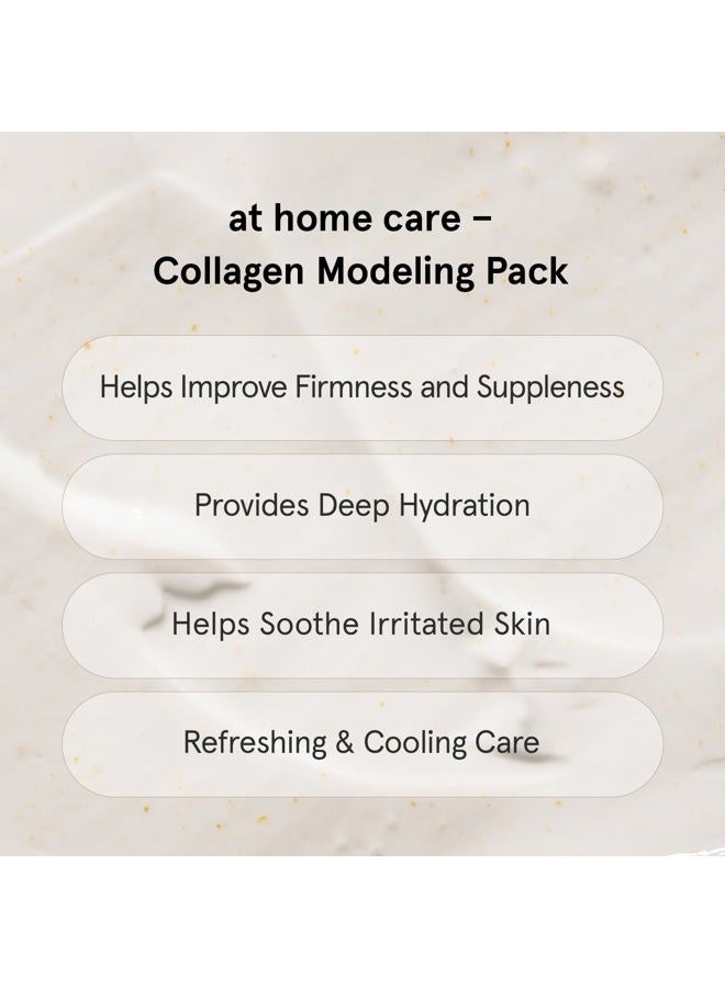ONE THING Collagen Modeling Pack 0.7 Oz * 7 Masks | Facial Powder Peel Off Mask for Hydrating Cooling Soothing Firming Skin, Refine Clean Pores | Korean Face Mask - Image 3