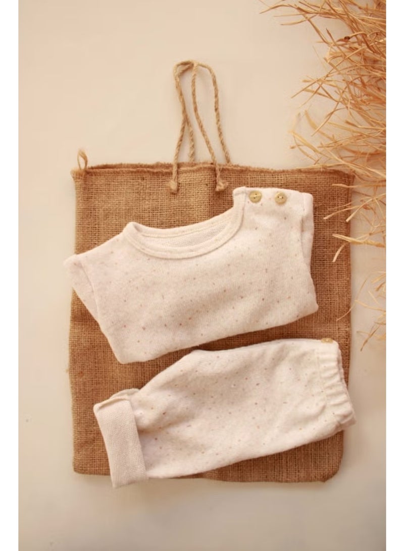 Ohlala Koala Confetti Pattern Baby Bottom Top Set - Image 3