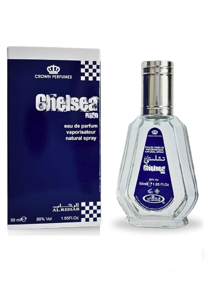 Alrehab Chelsea Man Eau De Parfum - 50ml - Image 1