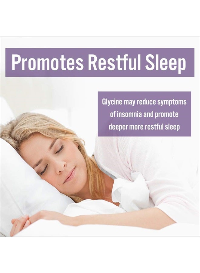 TradeKing 100% Pure Glycine Powder | 2 Pounds | Promotes Restful Sleep, Muscle Energy and Strength, Memory and Cognition Support (Resealable Bag) - Image 5