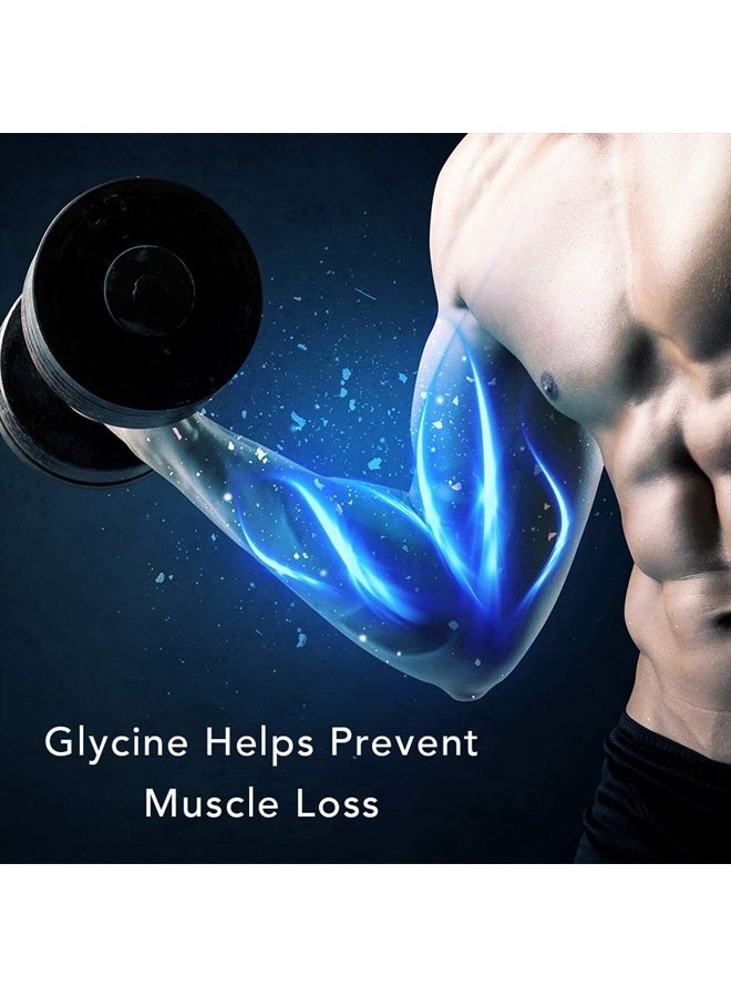 TradeKing 100% Pure Glycine Powder | 2 Pounds | Promotes Restful Sleep, Muscle Energy and Strength, Memory and Cognition Support (Resealable Bag) - Image 4