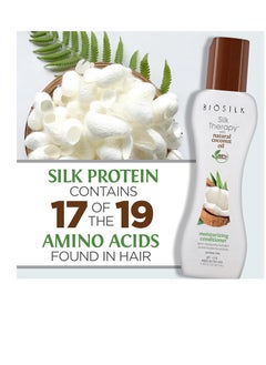 Biosilk Silk Therapy with Natural Coconut Oil Moisturizing Conditioner, Nourishing & Helps Eliminate Frizz, Sulfate, Paraben & Cruelty-Free, 2.26 Oz - pzsku/Z7949E89BF7AF3DAB8541Z/45/_/1739282668/650ede99-06ec-4d94-98ca-3b7e07e8a3cf