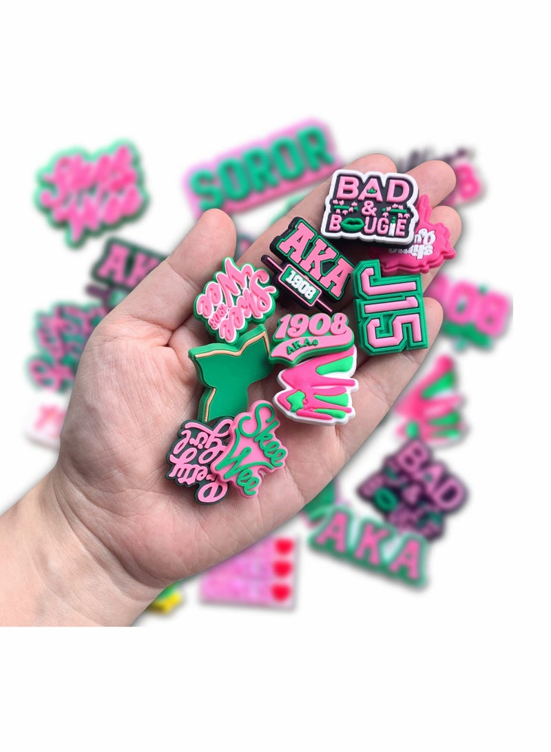 SYOSI 39 Pcs Shoe Decoration Charms Fits for Shoes Bracelets Wristbands Charms Decoration for Girls Women Party Favor Gifts - Image 4