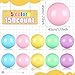 Sosation 150 Pcs 177 Inch Gumball Vending Machine Capsules Empty Round Plastic Containers for Prizes Party Favors Pastel Color - Image 4