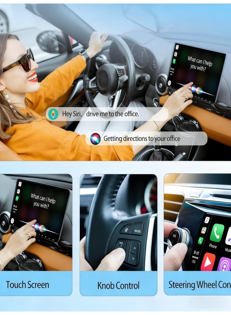 كلوزيلي محول كاربلاي لاسلكي، 2 في 1 كاربلاي وأندرويد أوتو، سهل التوصيل والتشغيل، محول من سلكي إلى لاسلكي، اتصال بلوتوث وواي فاي مستقر، تصميم صغير الحجم، متوافق مع USB-A/Type-C، تحديث عبر الإنترنت (OTA) - Image 5