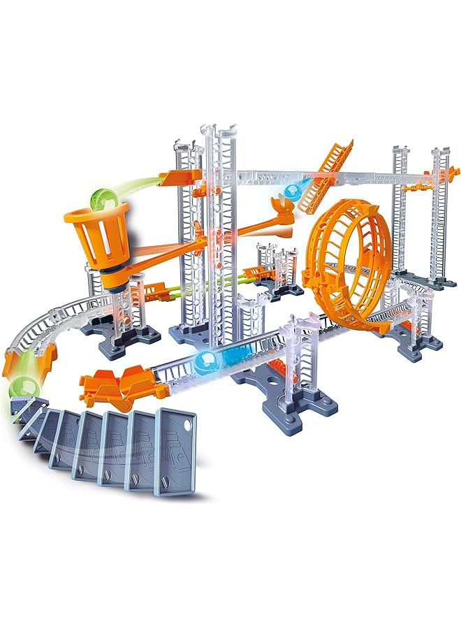 Clementoni Action And Reaction Glow In The Dark Playset For Age 8 Plus Years Old - Image 1