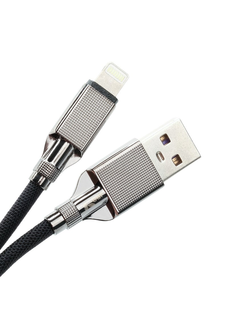 JBQ - USB to IOS 3.1A Data Cable For Fast Charging and Data Transfer - Image 1