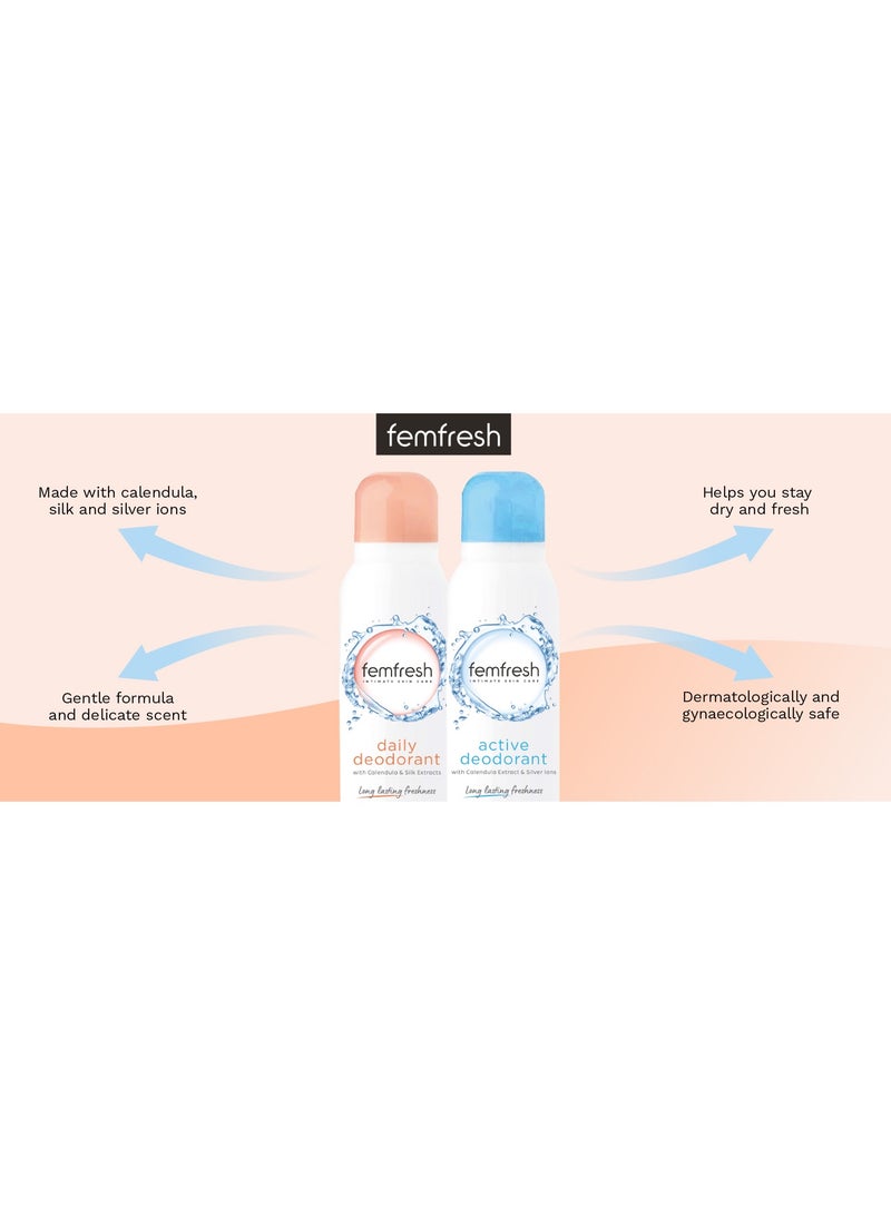 Femfresh daily freshness deodorant 125ml - Image 4
