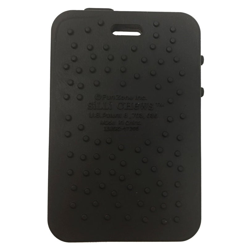 Silli Chews Cell Phone Teether | Cute Baby Teether Black | Kids Pretend Play Toy Fake Phone for Babies | Mobile Telephone Silicone Teething Toy | Infant Pain Relief Apple Smart | Silly Chew Toy - Image 3