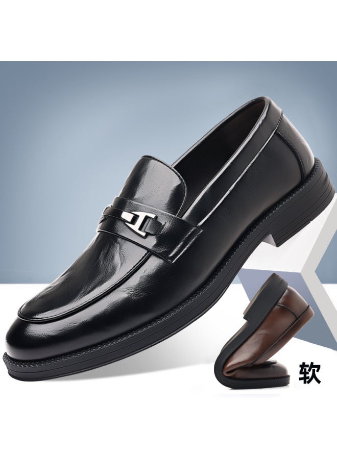 New Casual Shoes Business Casual Leather Shoes Office Shoes Driving Shoes High-quality Casual Leather Shoes