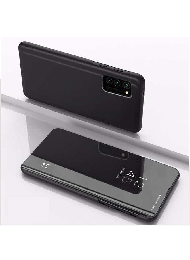 اس-توب جراب لهاتف Samsung Galaxy S21 Ultra 5G جراب جلدي أفقي قابل للطي مع حامل - Image 1