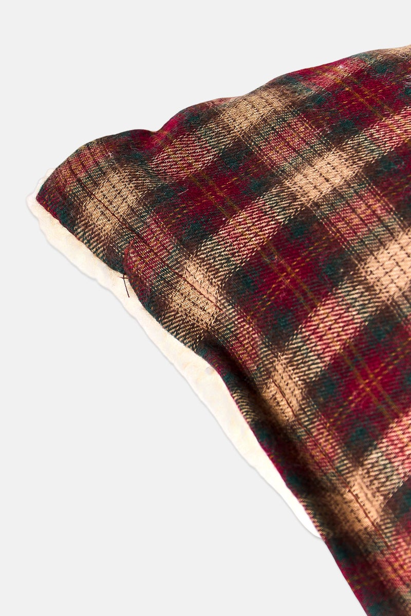 Muy Mucho Checked Cushion, Multicolor - Image 3