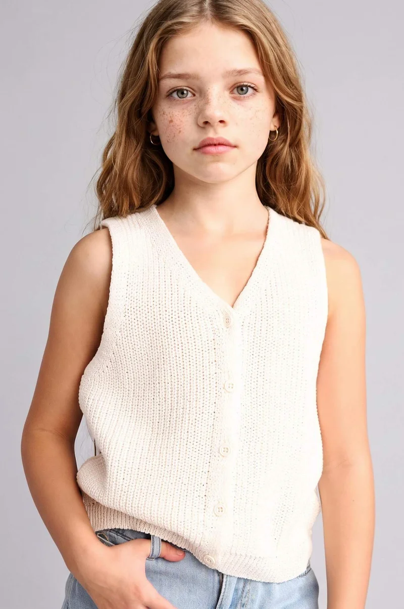 ديفاكتو Girl Regular Fit Tank Top