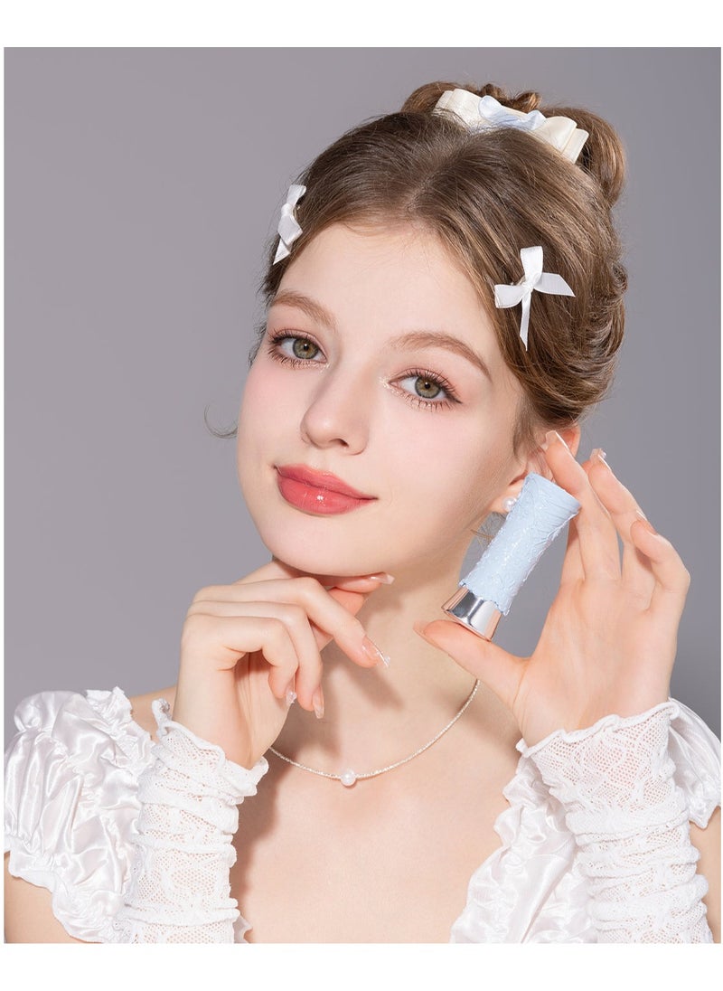 Flower Knows Swan Ballet Solid Lip Glaze Mirror Lipstick Processional Makeup Lip-gloss Moisturizing Korean Hydrating Lipstick (B05 Endless Summer)  - Image 3