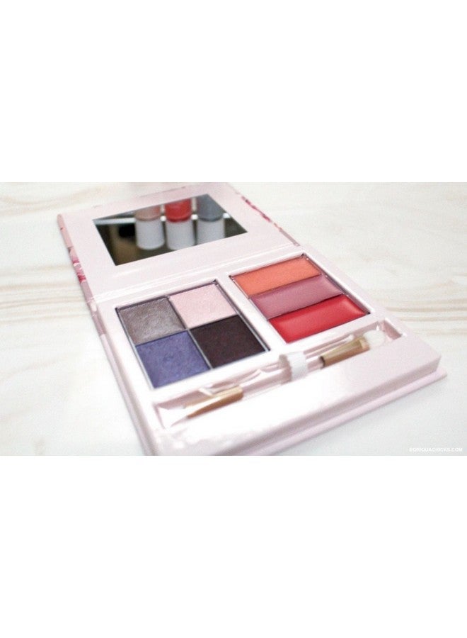 Mary Kay Into The Garden Color Compact 4 Eye Shadows 3 Lip Glosses 1 Duel Ended Applicator - Image 1