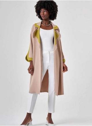 Color Block Lapel Kimono - pzsku/Z794A8656F64AB4A4840CZ/45/_/1698975234/38a849d0-e1ec-4227-81c8-ac6e217e3c6c