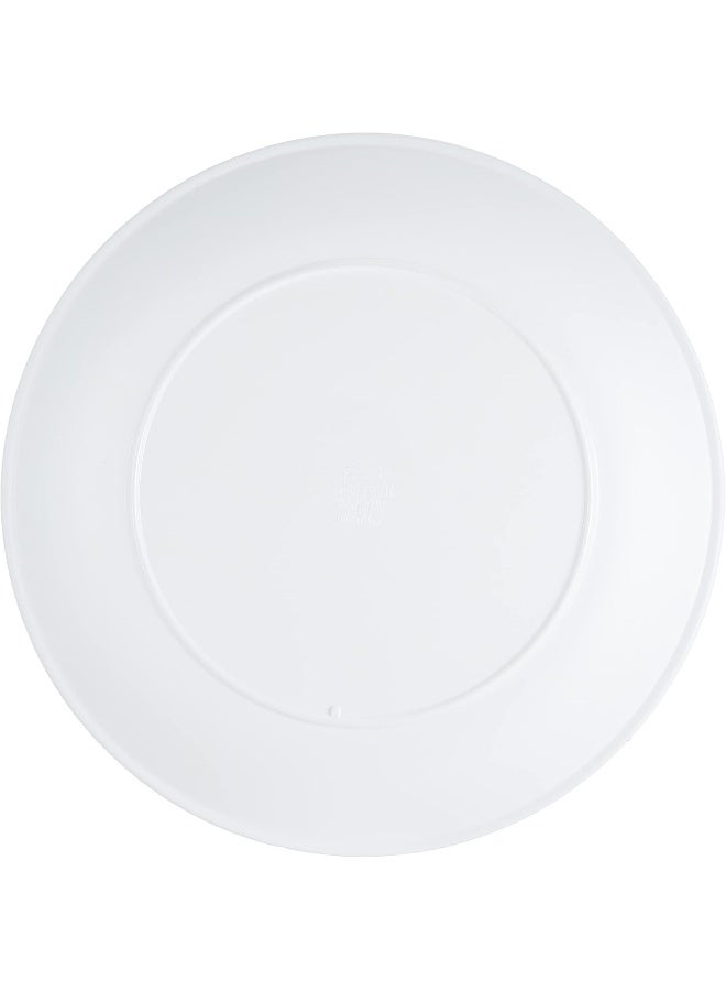 Servewell Melamine Horeca White Embossed Plate - 32cm - Image 3