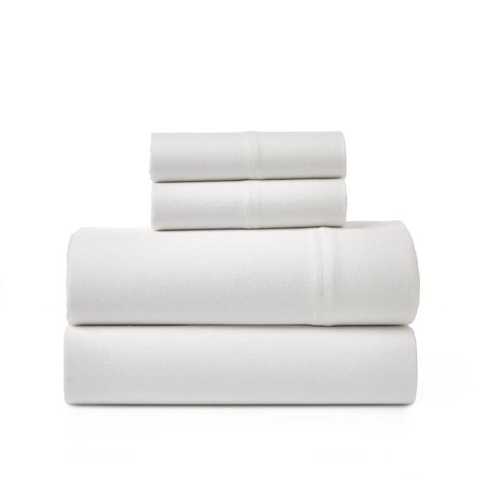 ROAD TRIP AMERICA JERSEY SHEETS KING SIZE SET COTTON 4 PIECES ALL SEASONAL DEEP POCKETS SOFT COZY KNIT STRETCHY KING SHEETS HOTEL AND RESIDENTIAL QUALITY WHITE KING
