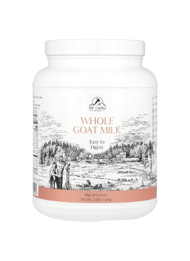 Mt Capra Mt. Capra, Whole Goat Milk, 2.5 lb (1.13 kg)  - Image 1