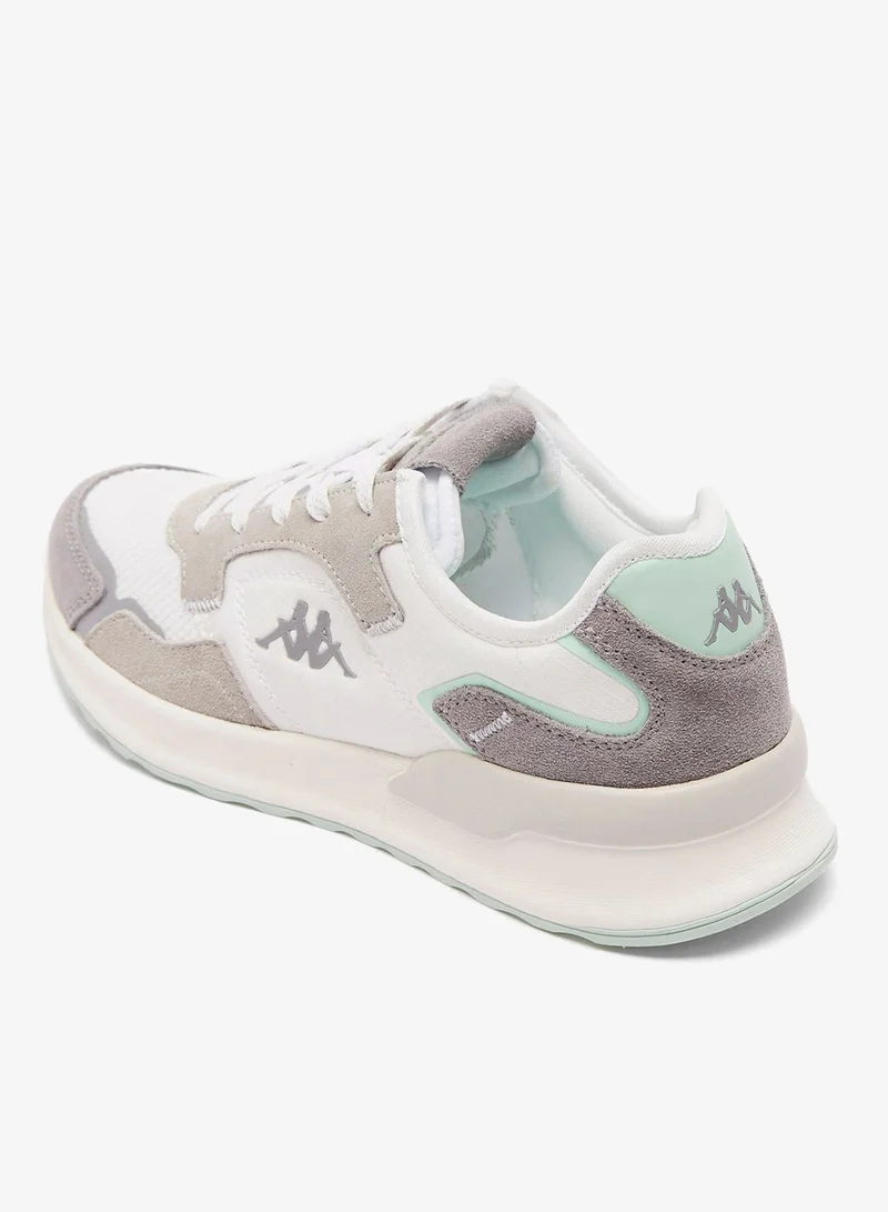 Kappa White Women's Lace-Up Sneakers for Women | Best Price UAE