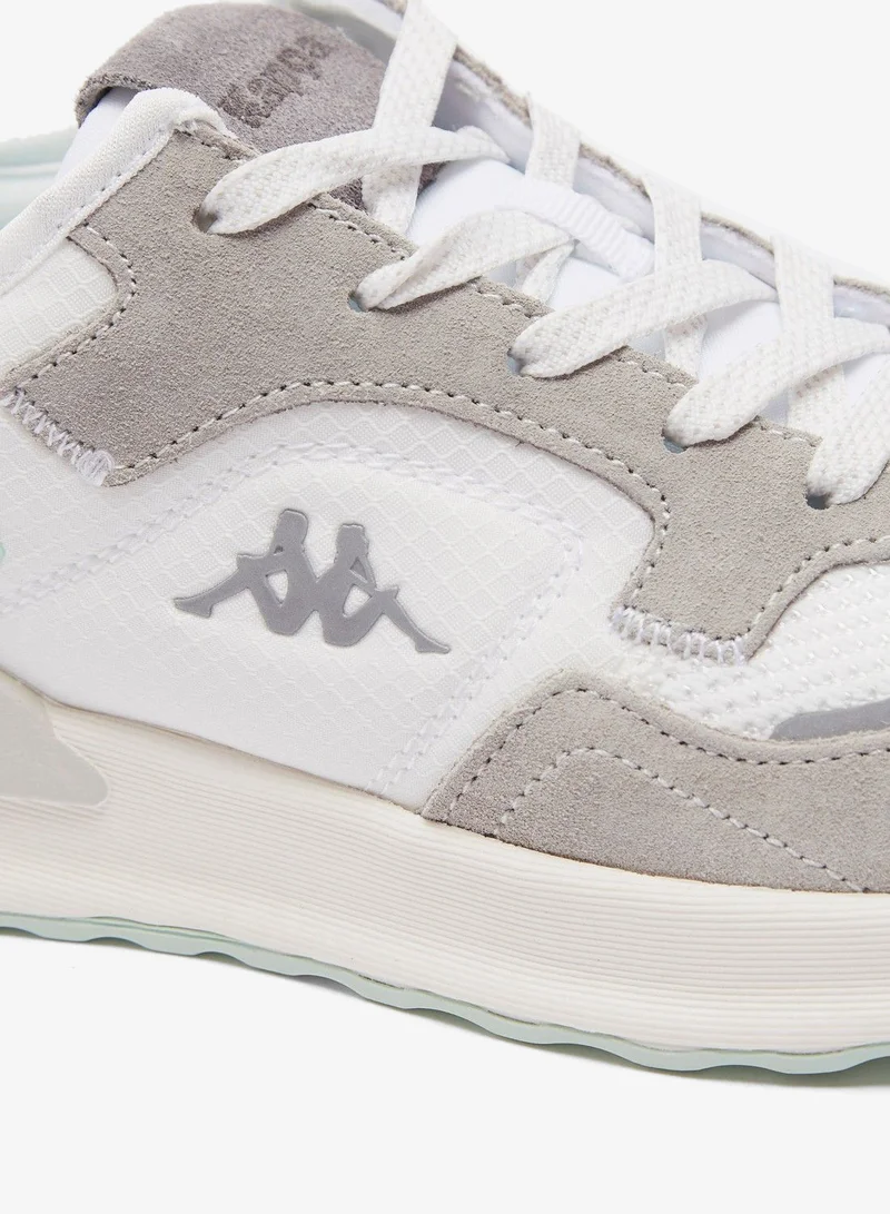 Kappa White Women's Lace-Up Sneakers for Women | Best Price UAE
