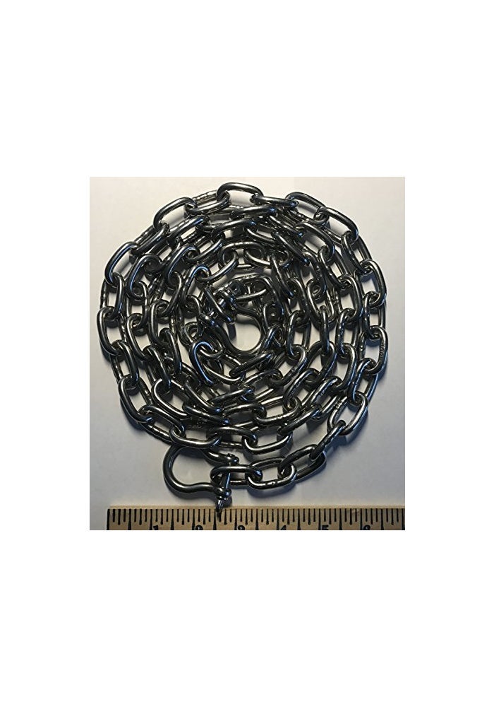 US Stainless Stainless Steel 316 Anchor Chain 316 or 5mm by 6 Long Shackles - Image 3