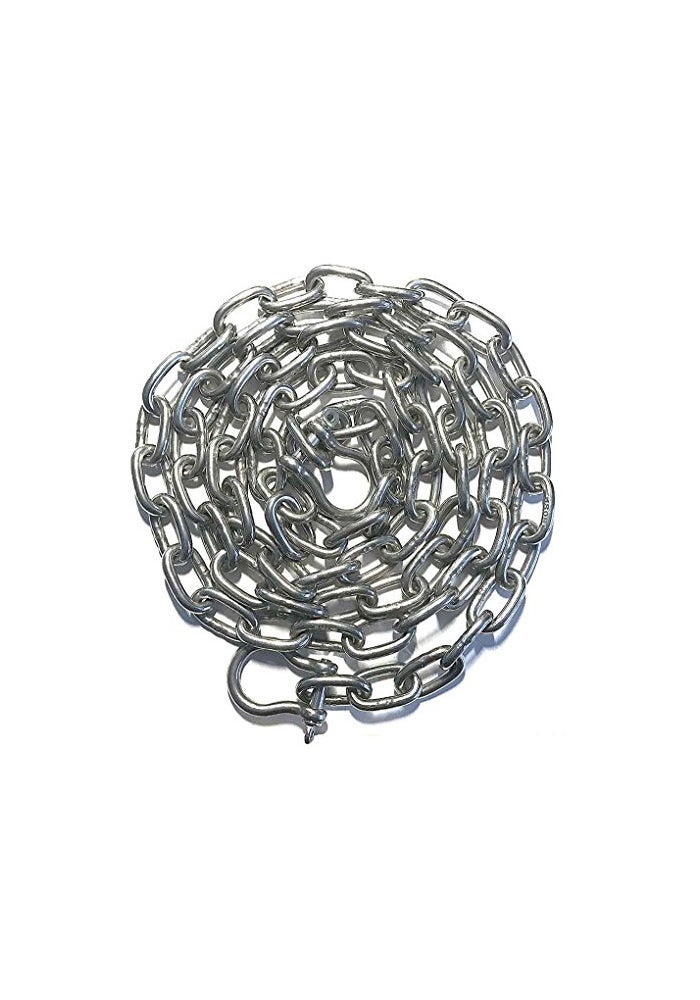 US Stainless Stainless Steel 316 Anchor Chain 316 or 5mm by 6 Long Shackles - Image 1
