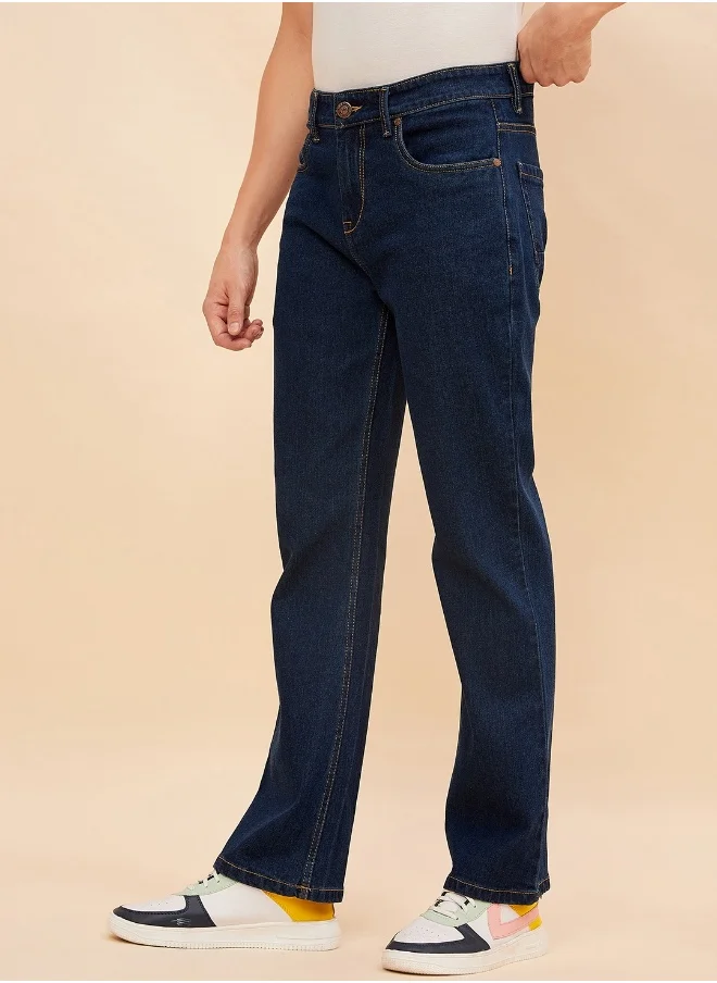 HIGH STAR Mens Blue Jeans