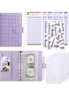 Y&D Budget Binder with Zipper Cash Envelopes And Expense Sheets for Manage Your Money and Save Wisely Organizer Category Labels Savings Wallet Envelope  - Image 1