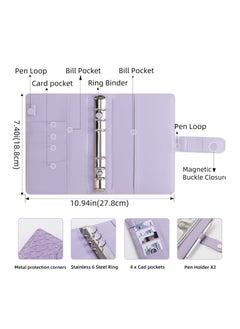 Y&D Budget Binder with Zipper Cash Envelopes And Expense Sheets for Manage Your Money and Save Wisely Organizer Category Labels Savings Wallet Envelope  - Image 2