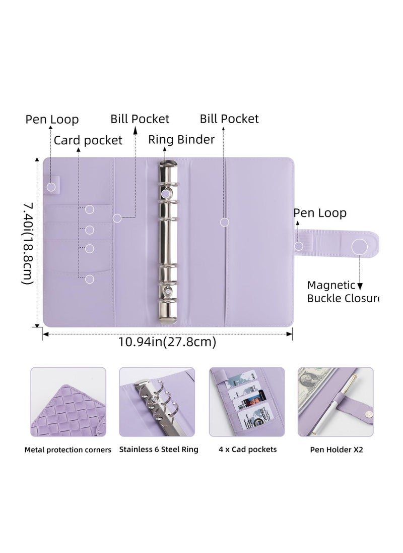 Y&D - Budget Binder with Zipper Cash Envelopes And Expense Sheets for Manage Your Money and Save Wisely Organizer Category Labels Savings Wallet Envelope - Image 1