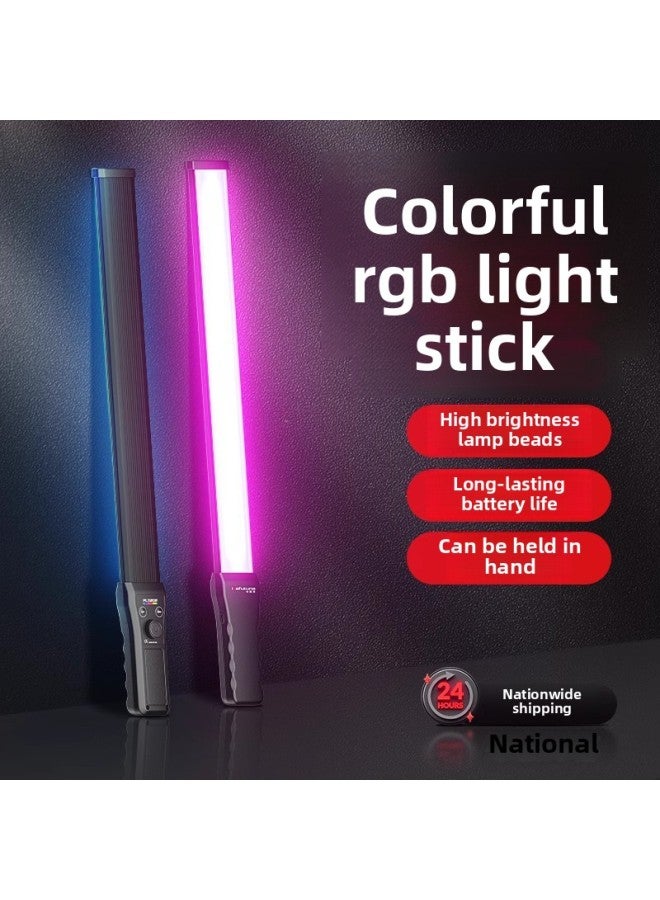 Super Cost-effective Rgb Photography Fill Light Handheld Led Fill Light Stick Outside The Light Indoor And Outdoor Night Scene A Batch-Specification:[white Light Standard Version] Mini Fill Light (battery Not Included)  - Image 3