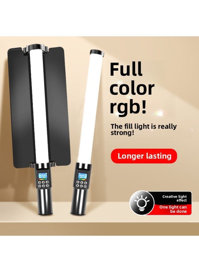 Super Cost-effective Rgb Photography Fill Light Handheld Led Fill Light Stick Outside The Light Indoor And Outdoor Night Scene A Batch-Specification:[white Light Standard Version] Mini Fill Light (battery Not Included)  - Image 2