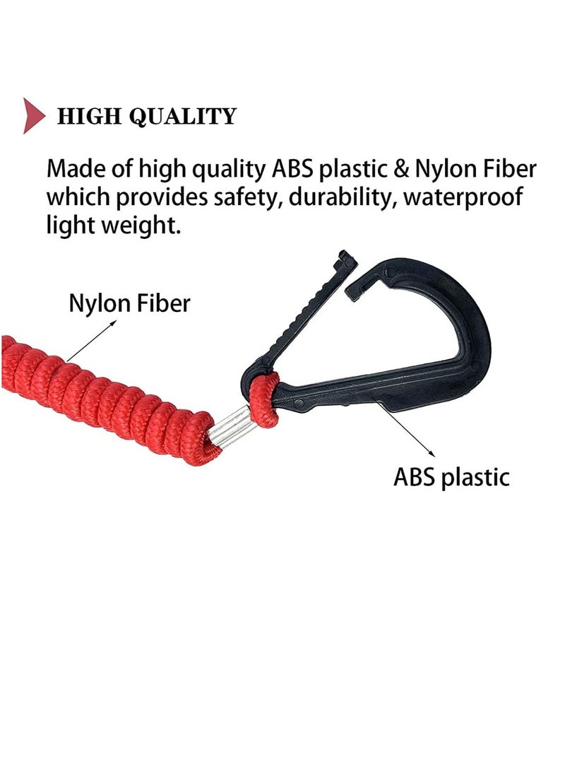 SYOSI - Boat Engine Emergency Stop Switch Safety Lanyard Cord Replacement Boat Engine Safety Kill Stop Switch for Mercury Mercruiser Outboard Motor 39 Inch 100cm Long - Image 1