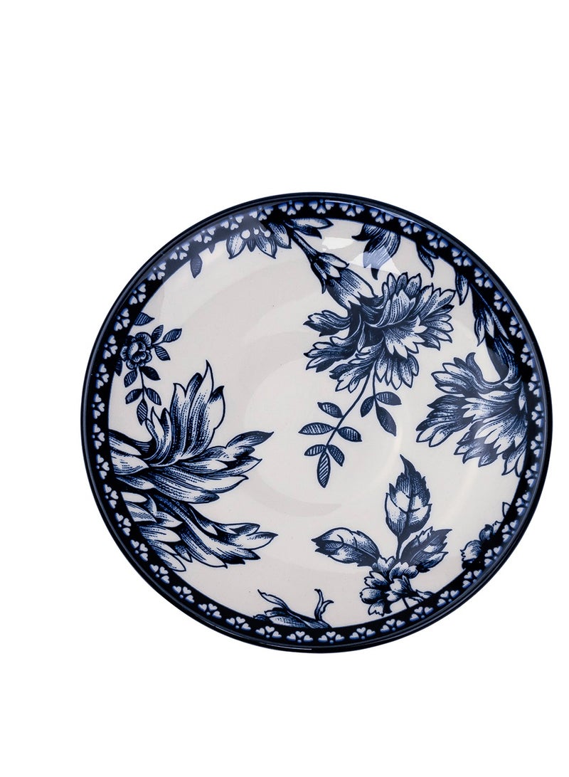 Claytan Rhapsody 240ml Dark Blue Ceramic Cup & Saucer Set (Set of 6) - Image 5