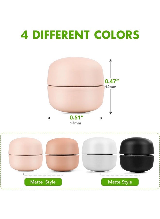 4PCS Strong Magnetic Hijab Pins, Multi-Use Pinless Hijab Pin, Colorful Magnet Pins Scarf No-Snag Brooch Clasp - Image 2