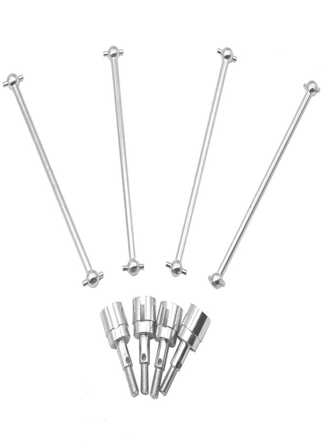 Vgoohobby Steel Dogbones 89.5mm Drive Shaft & Stub Wheel Axle 02033 Compatible with Redcat Volcano HSP Exceed 1/10 RC Car Truck - Image 4