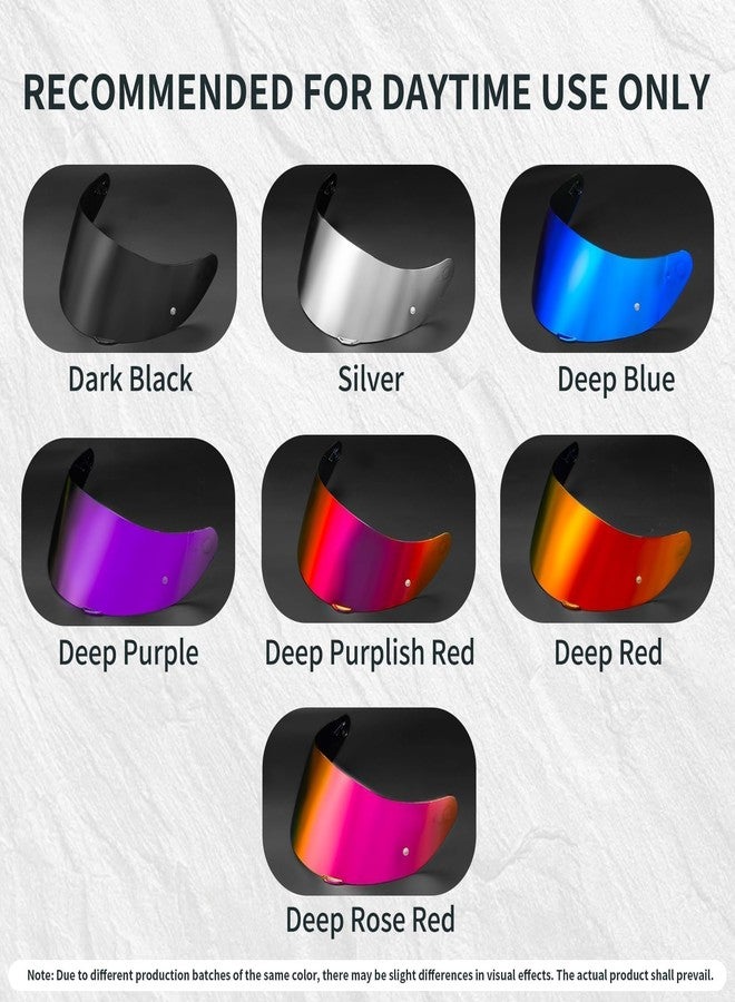 PSLER k1s Visor - k1 Helmet Visor k3 sv Tinted Visor k5 Face Shield Replacement for k1 k1s k3 sv k5,Deep Smoke - Image 5