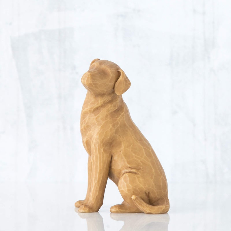Willow Tree Love My Dog (Light), Sculpted Hand-Painted Figure - Image 4