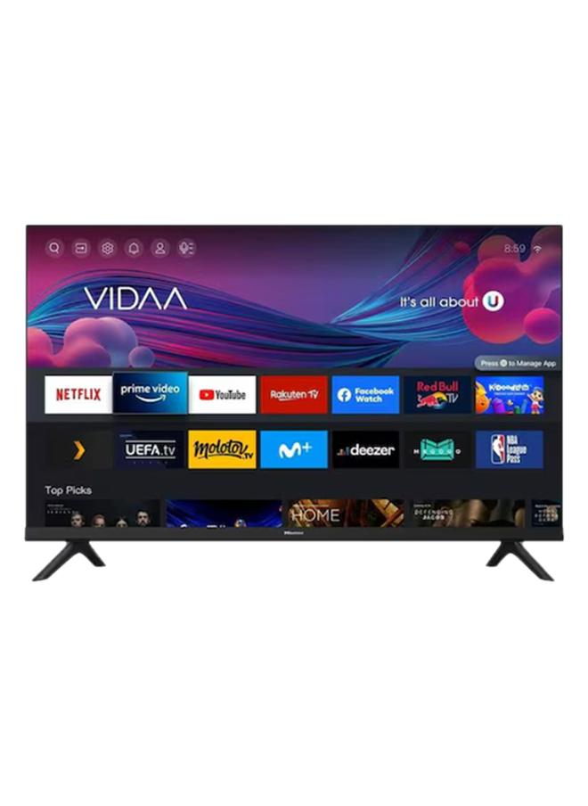 Hisense 32 Inch HD Smart TV, with Natural Colour Enhancer, DTS Virtual X, VIDAA U5 OS, Youtube, Netflix, Freeview Play & WiFi (2021 NEW) 32A4G Black - Image 1