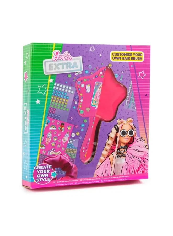 Barbie Extra Customize Your Own Hairbrush - Multi Color
